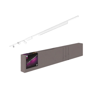 Philips Hue LED-Schienenbeleuchtung Perifo 3er Spotleuchte und Lightbar Weiß