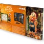 OBI Adventskalender 2026 mit Werkzeug-Sets. Orange Box mit OBI Biber, Weihnachtsbaum & geöffnetem Werkzeugkoffer. Ideal für Heimwerker.