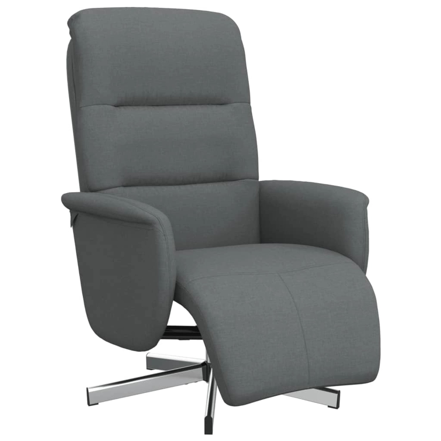 vidaXL Relaxsessel mit Fußteil Dunkelgrau Stoff 356562 günstig online kaufen