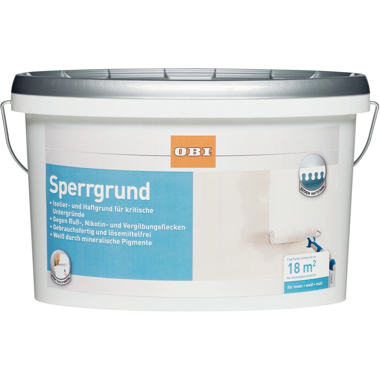 OBI Sperrgrund Weiß matt 5 kg