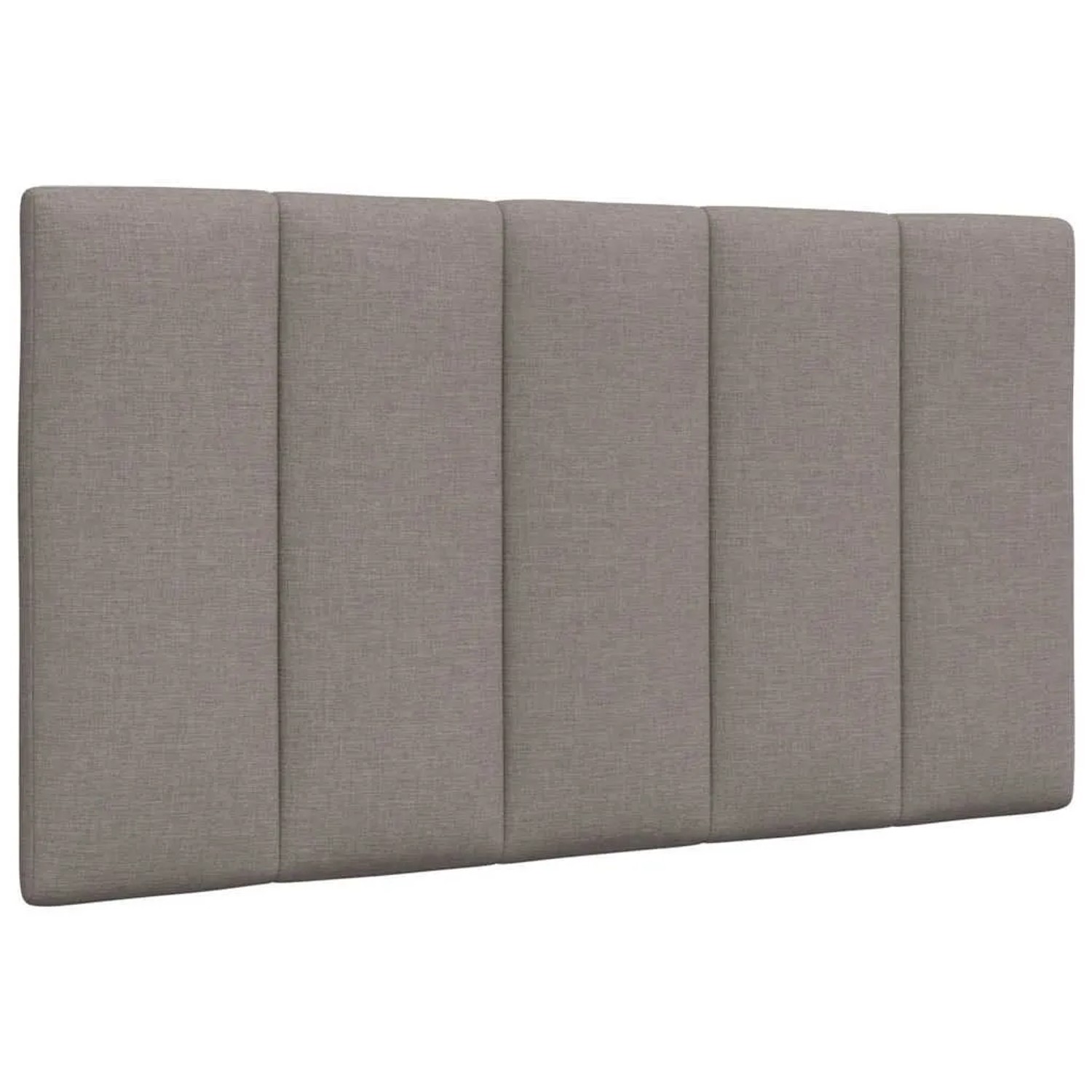 vidaXL Kopfteil-Kissen Hanko Taupe 80 cm Stoff 4019139