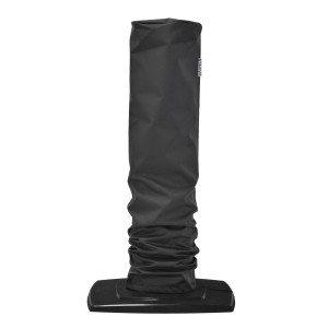 Schwarze Vasner Abdeckhaube AirCape für StandLine Terrassenheizstrahler.