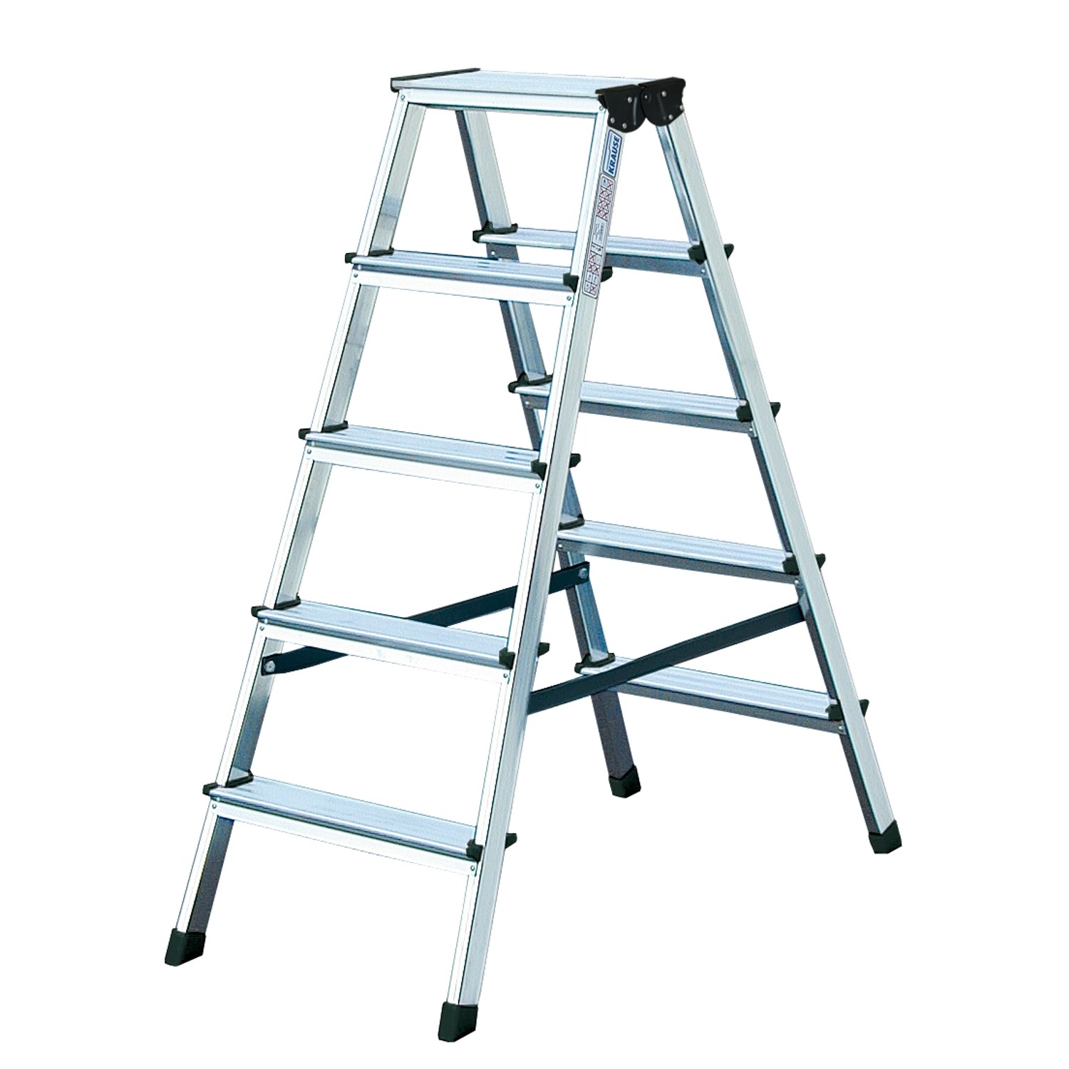 Krause Dopplo Stufen-Doppel-Leiter 2 x 5 Stufen