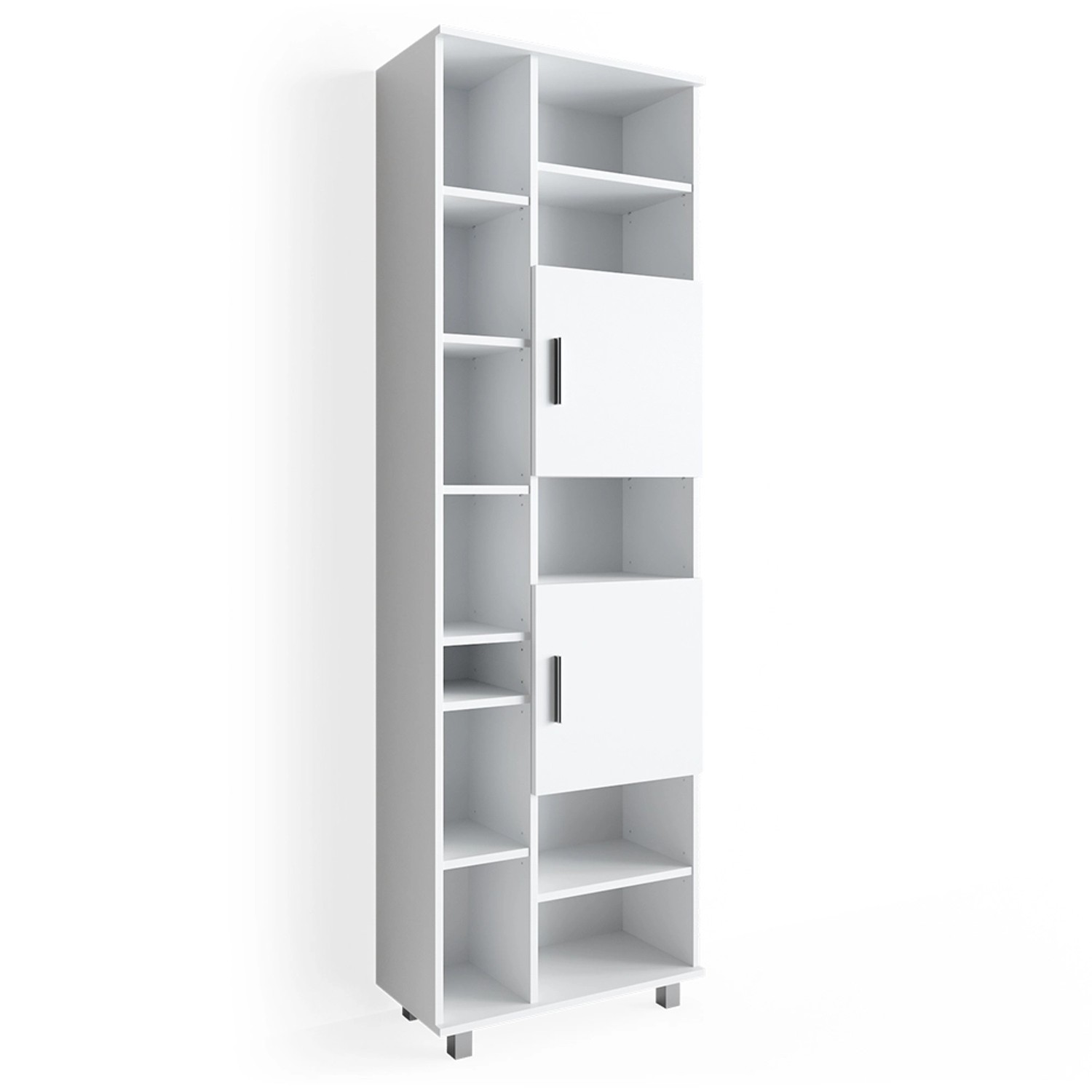 Vicco Badschrank Ilias Weiß 60 x 190 cm günstig online kaufen