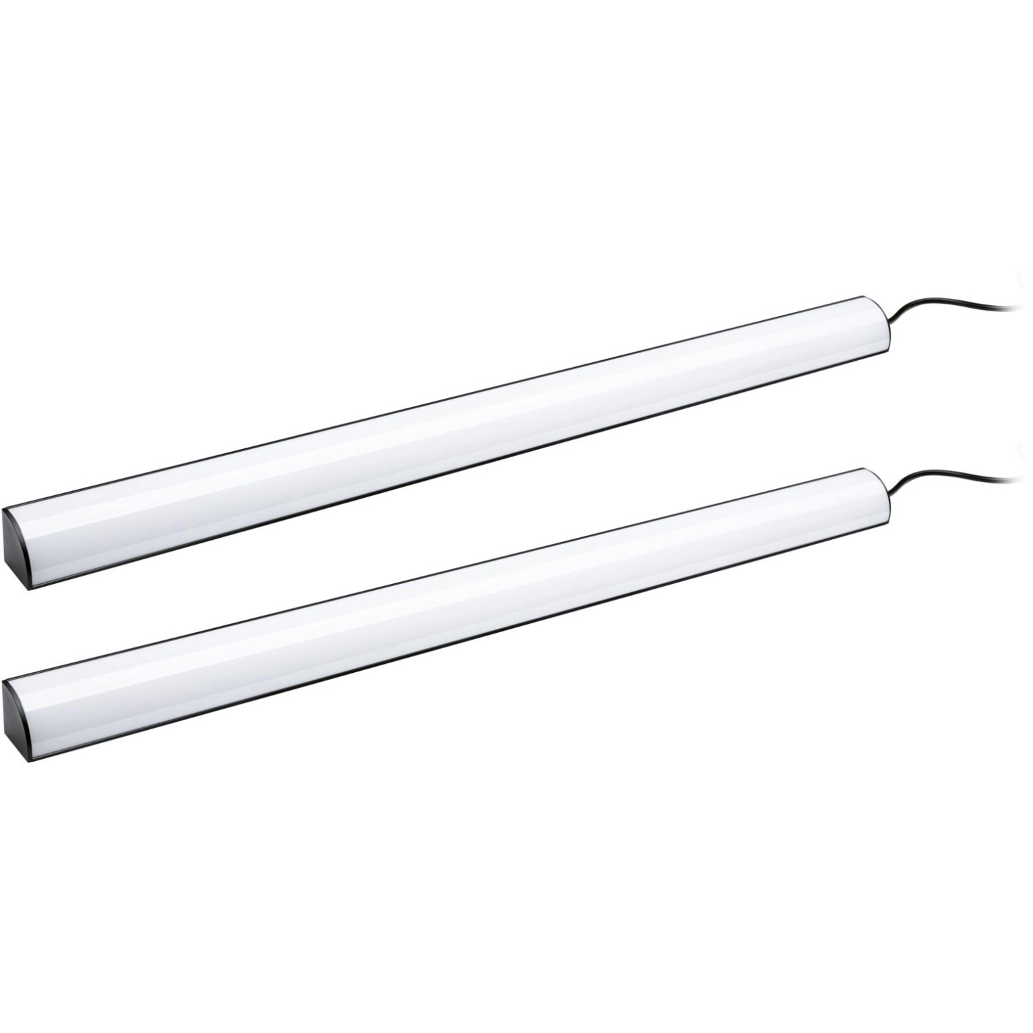 Paulmann EntertainLED Lichtsäulen, 2er Set, 60cm. Smarte LED-Stehlampen für stimmungsvolle Beleuchtung.