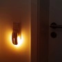 Müller-Licht LED-Nachtlicht Agena Weiß mit Sensor in Steckdose, warmes Licht.