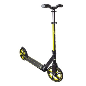 Muuwmi Aluminium Scooter Pro, Lime: Tretroller für Kinder & Erwachsene, höhenverstellbar.