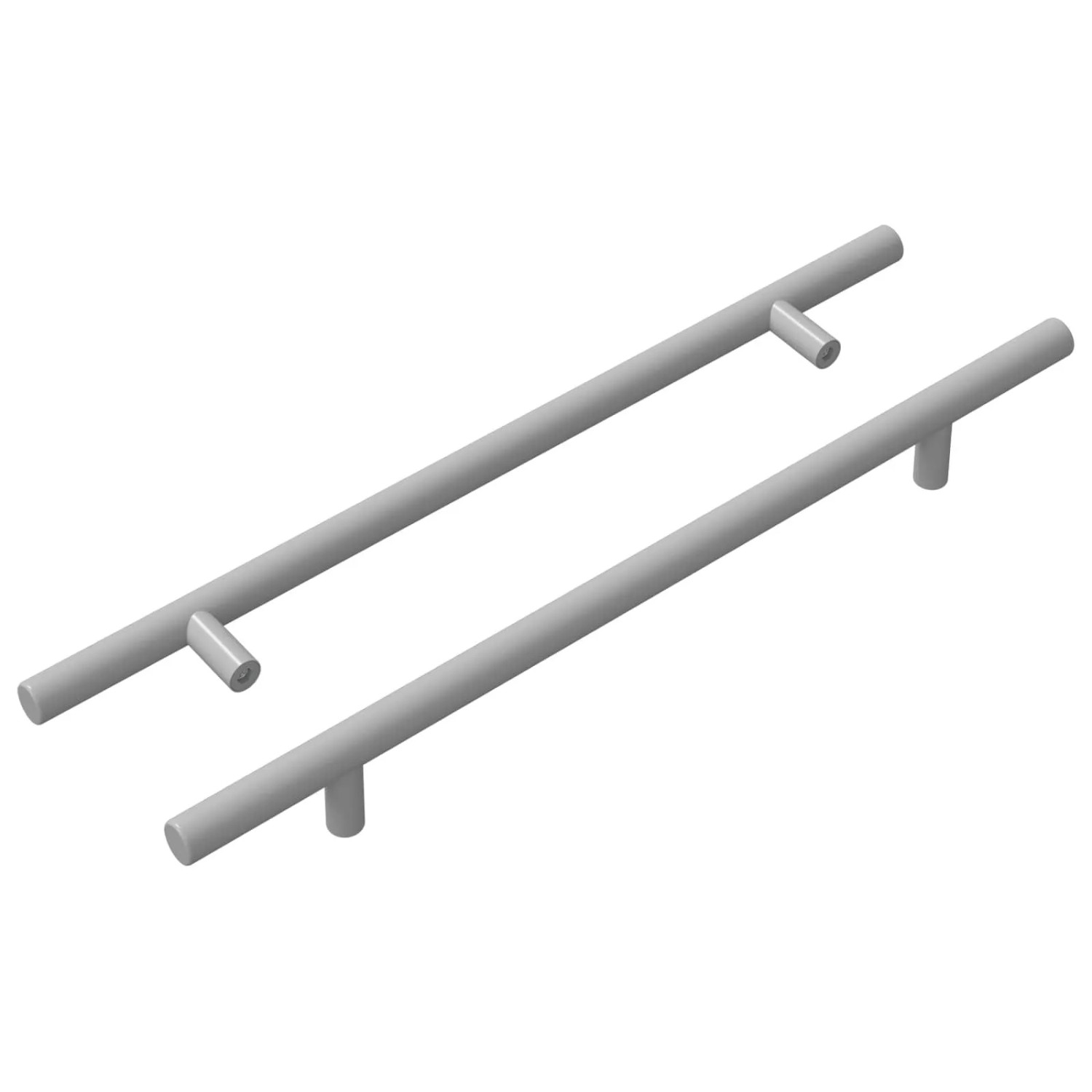 vidaXL Schrankgriff 2 Stk Silber 300 mm Edelstahl 864733