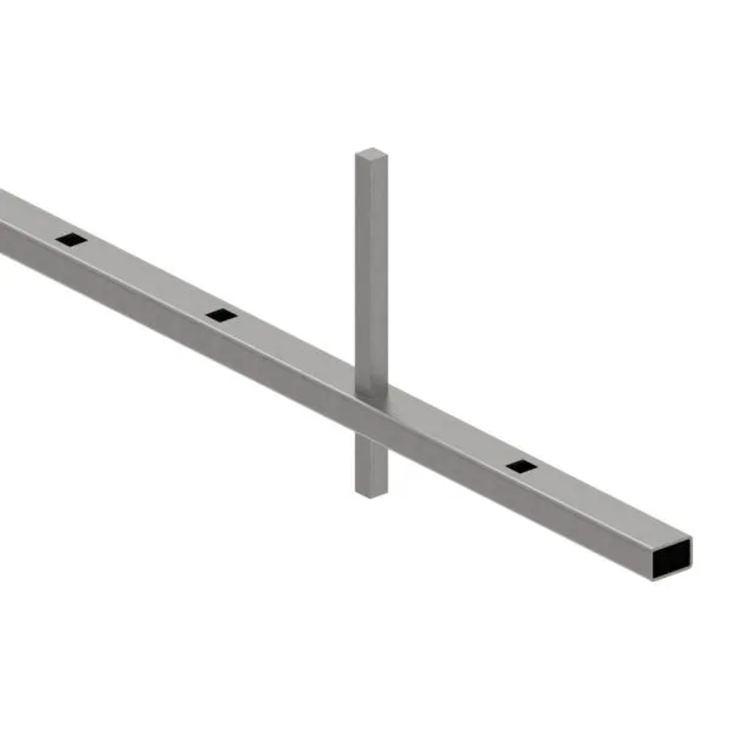 FeNau Rechteckrohr Maße 30x20x2 mm Länge 3000 mm Stahl S235JR Roh