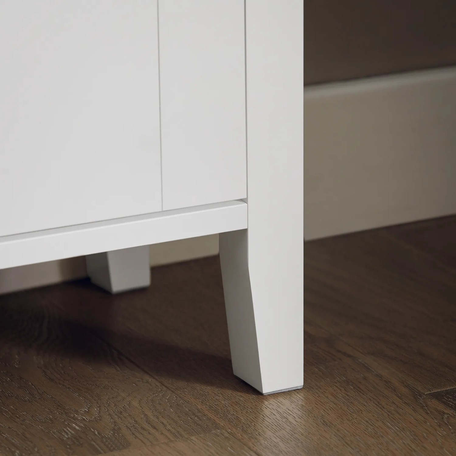 SoBuy Schuhkipper Schmal Schuhschrank mit 2 Klappen für Diele Weiß FSR152-W_7
