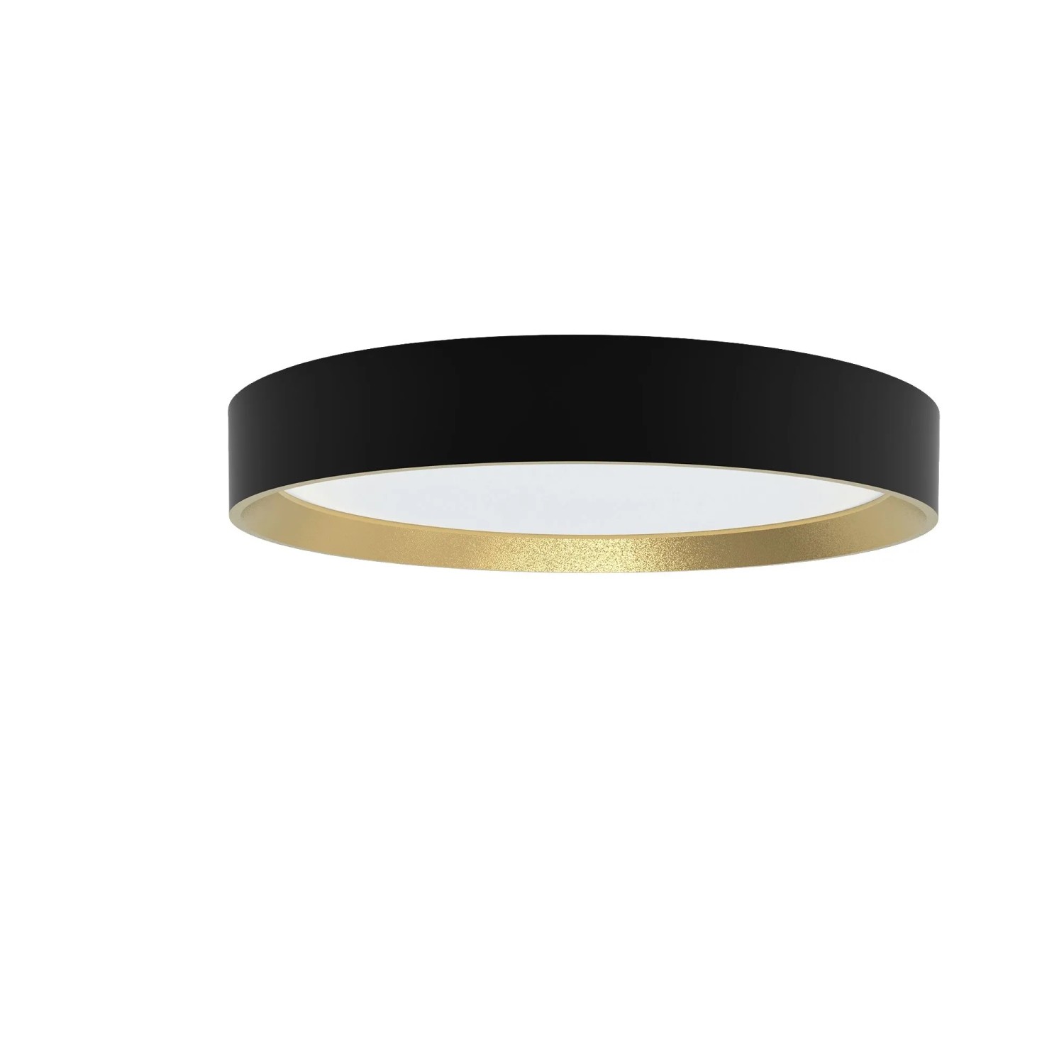Philips Deckenleuchte Hanno Schwarz-Gold Ø 38,4 cm