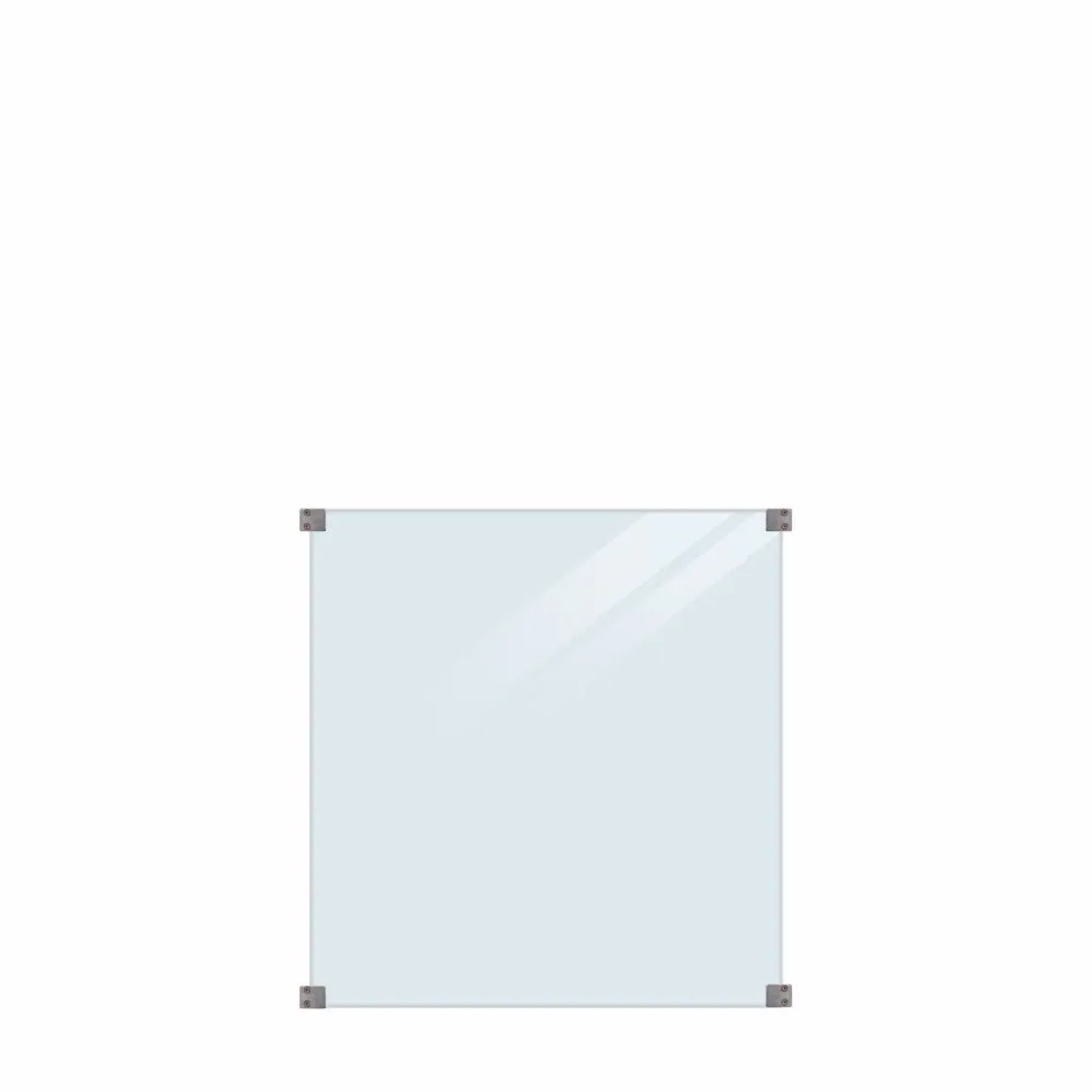 Glaszaun Element klar 90 cm x 91 cm