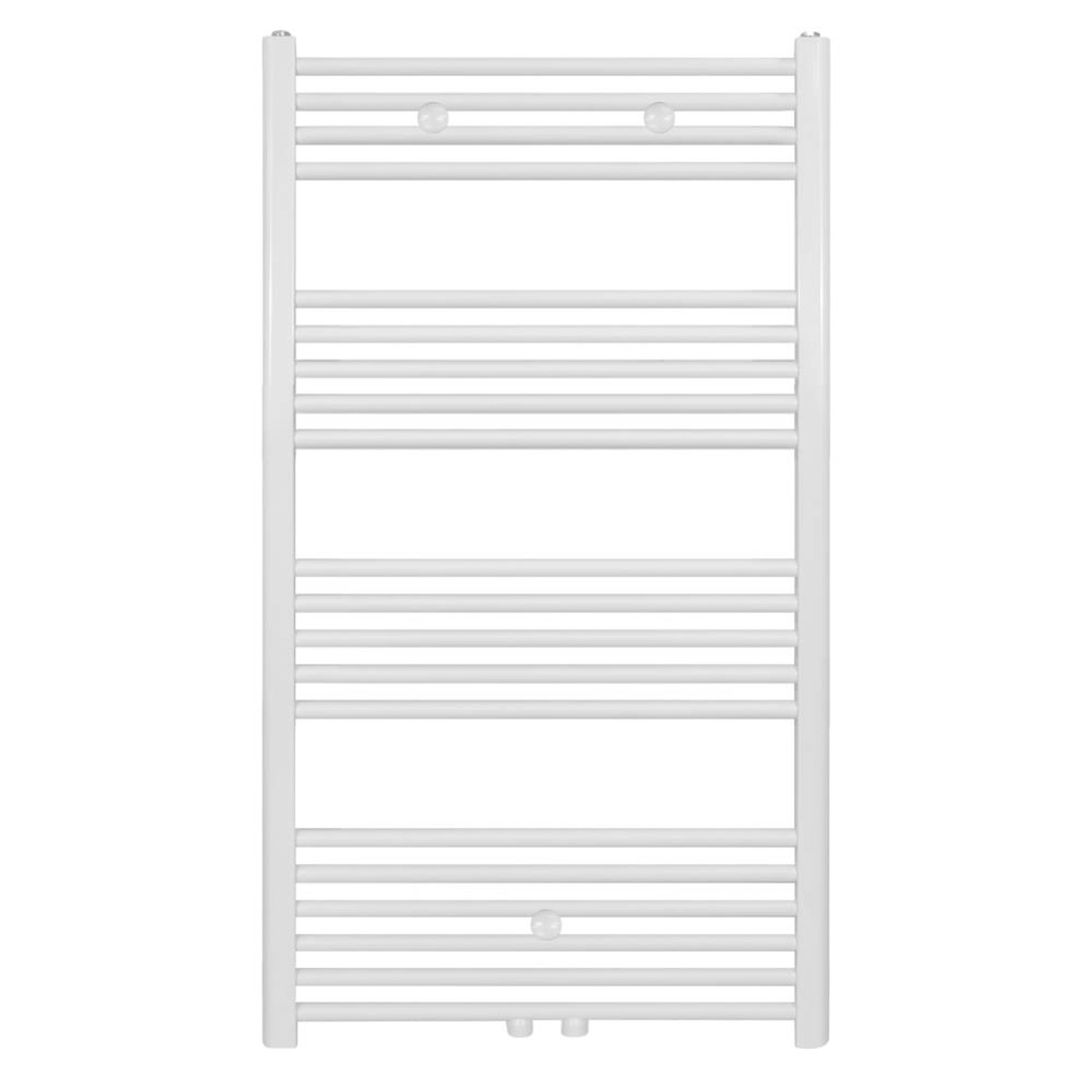 Belrad Badheizkörper Mittelanschluss Weiß 1200 X 600 HxB 616W günstig online kaufen