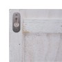 BERLINLODGE Wandgarderobe 91x60x10cm 6 Haken Weiß Shabby_6