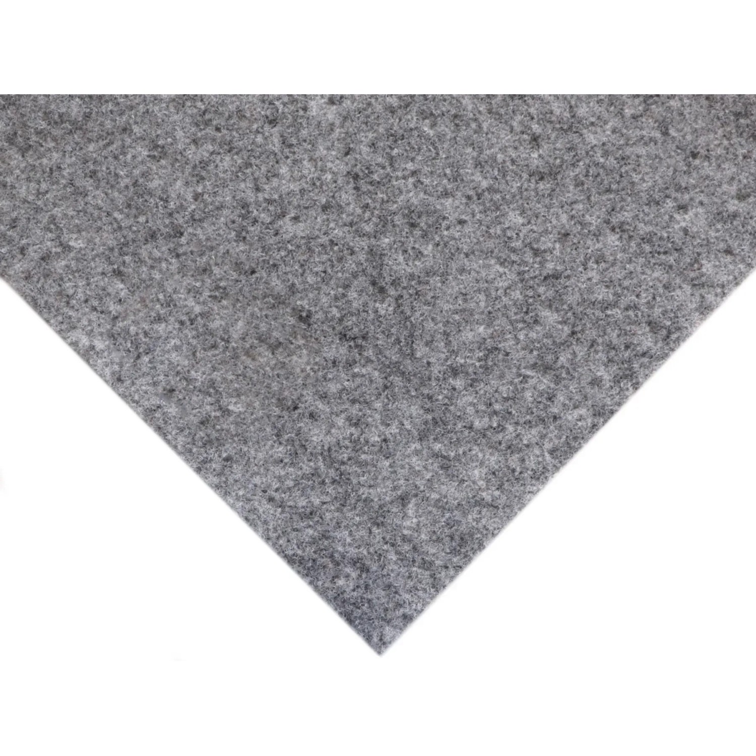 Hellgrauer Primaflor Rasenteppich Comfort, 1,33m x 9,00m, ideal für Balkon und Terrasse.