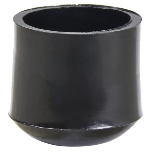 Schwarze Wagner Kappe EH 0614 für Stahlrohrmöbel, Ø 1,4 cm.