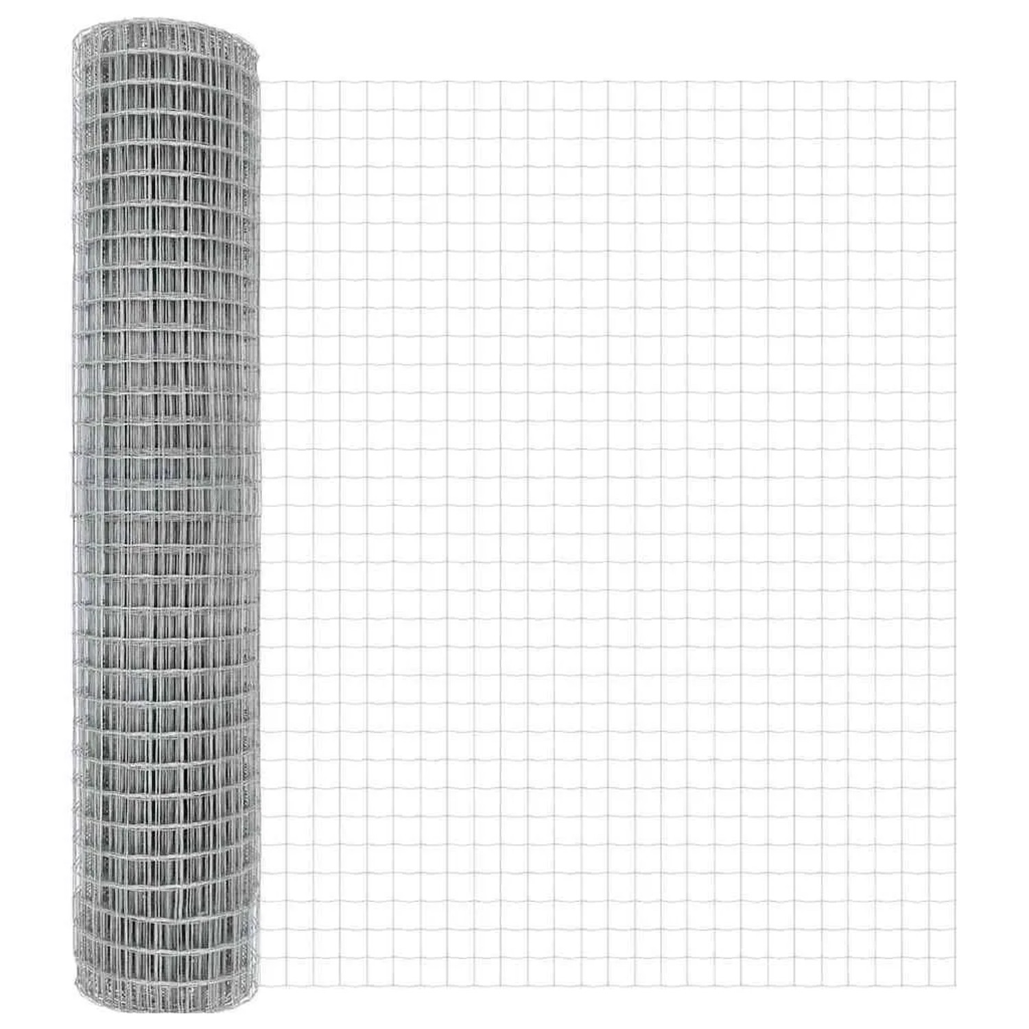 vidaXL Eurozaun 1,5 x 10 m PVC-beschichtetes Eisen 42004624 günstig online kaufen