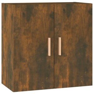 vidaXL Wandschrank in Räuchereiche, 60x30x60 cm, ideal für Büro oder Wohnraum.