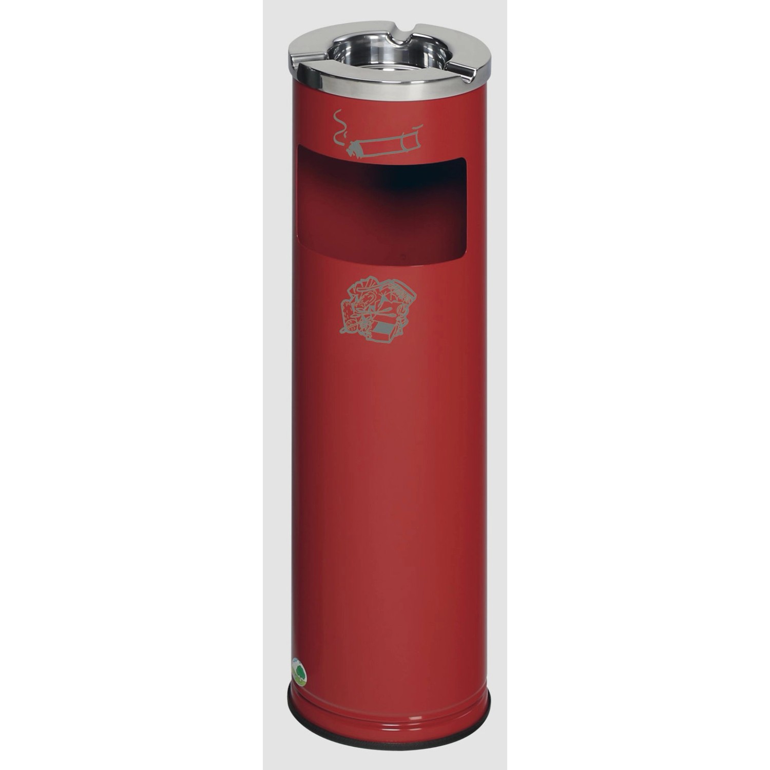 PROREGAL Robuster Kombiascher Mit Poliertem Aschereinsatz 11,6 Liter HxBxT günstig online kaufen