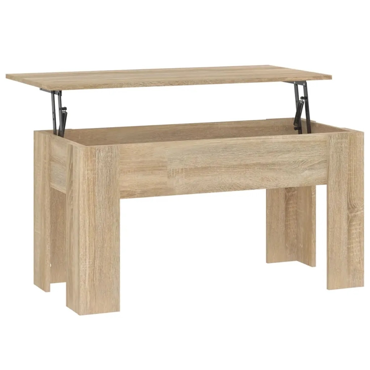 vidaXL Couchtisch Sonoma-Eiche 101x49x52 cm Holzwerkstoff 809686
