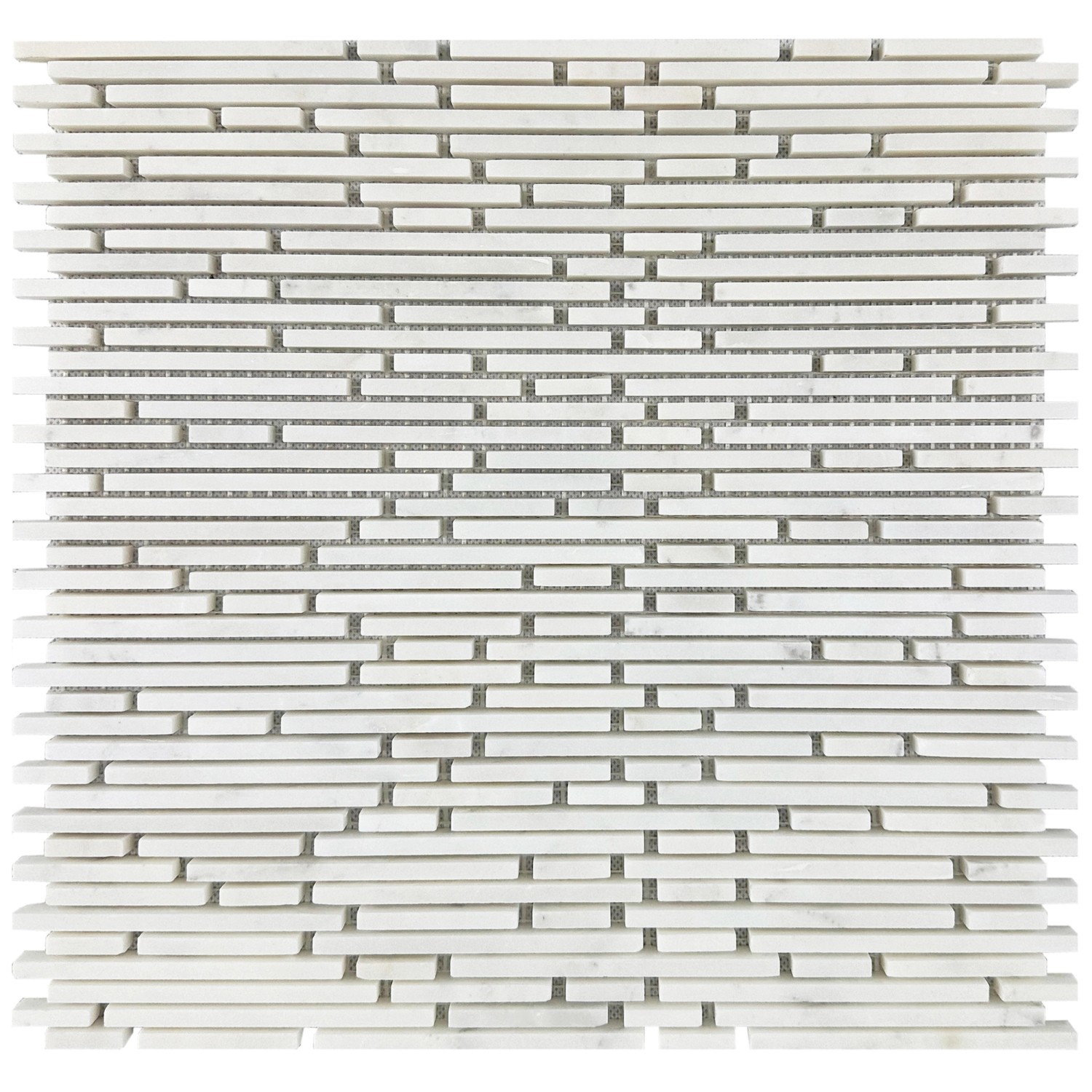 Mosaikmatte Superslim Bianco Beige 30,5 cm x 30,5 cm günstig online kaufen