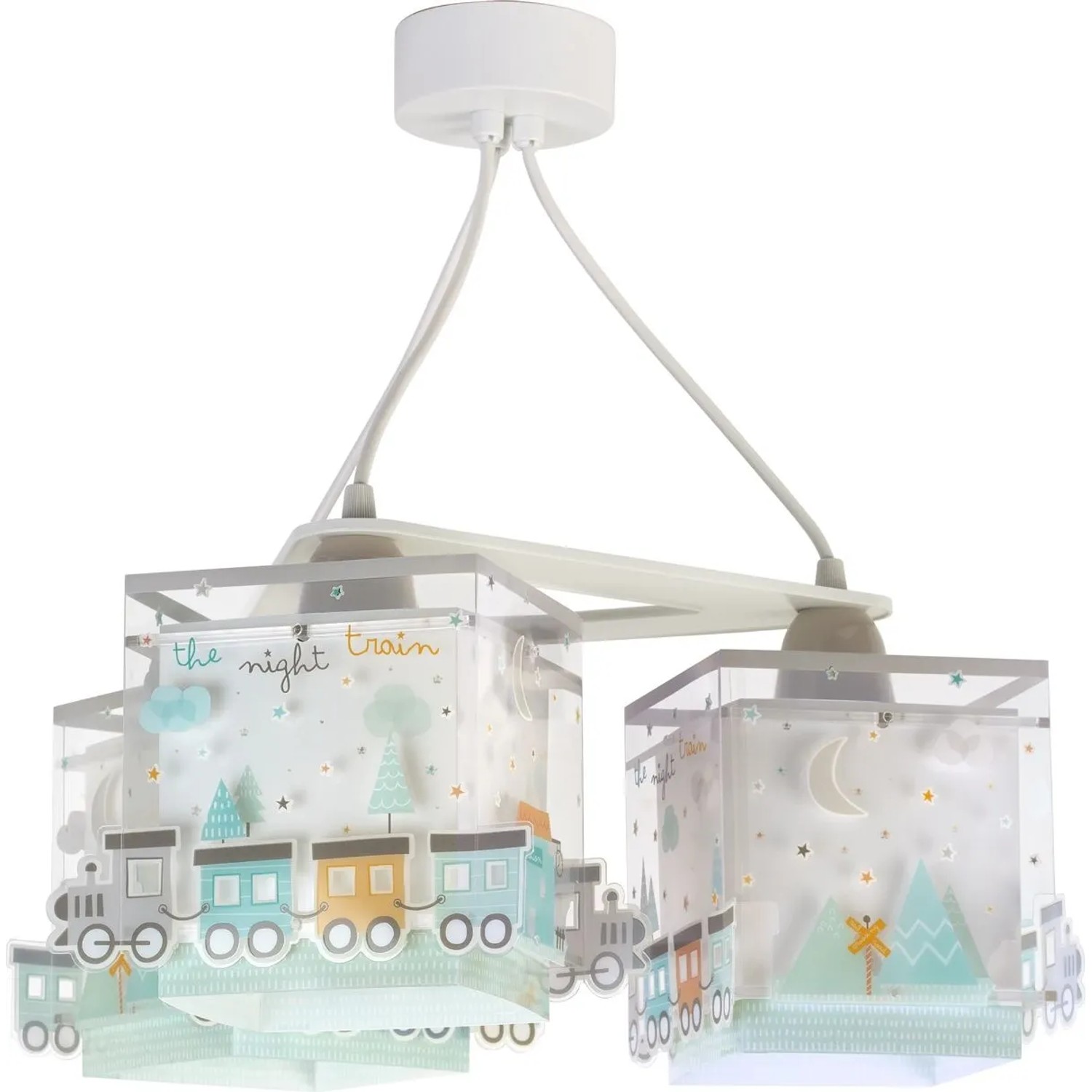 Dalber Kinderzimmer Deckenlampe 3 Lichter Zug