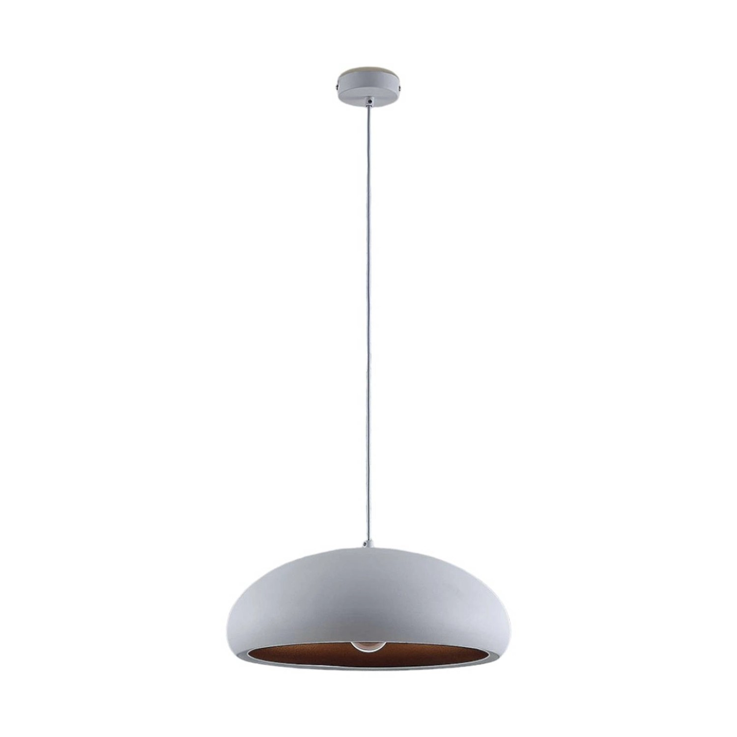 Lindby Deckenlampe Gerwina 9624477 Modern in Weiß aus Metall 1-flammig E27 günstig online kaufen