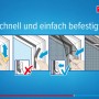 Montageanleitung: tesa® Insect Stop 2in1 Pollen- und Fliegengitter Fenster, anthrazit.