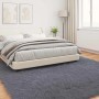 vidaXL Kunstschaffell Teppich Tafalla Anthrazit 240 x 240 cm Polyester 42021600_4