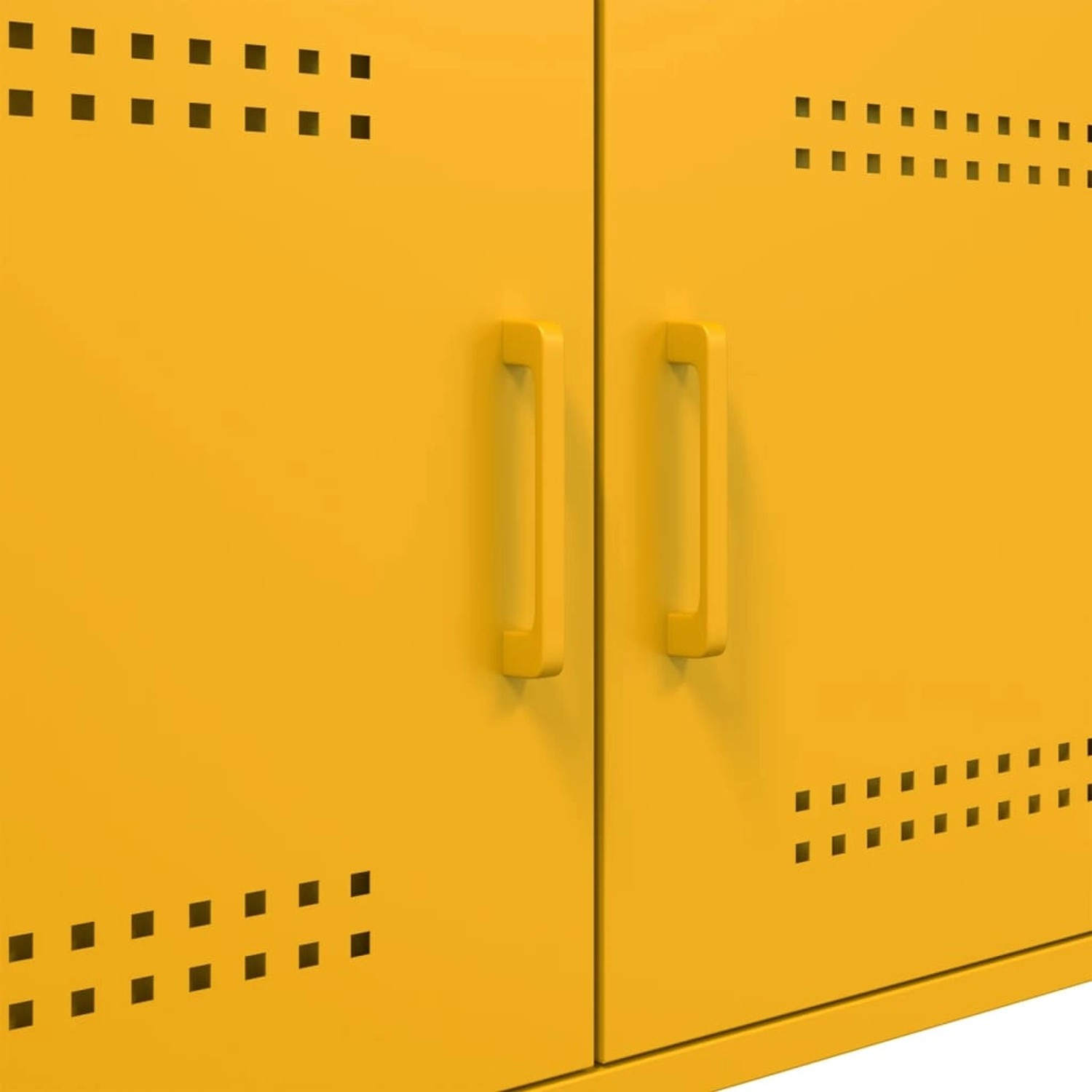 vidaXL Couchtisch Senfgelb 68x50x50,5 cm Kaltgewalzter Stahl_11