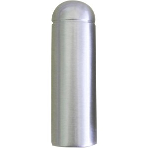 Zierhülse, Ø 15 mm, Edelstahl-Optik für Türbeschläge.