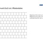 Diephaus Drainpflaster Muschelkalk, 21x21 cm, Verlegemuster für Pflastersteine.
