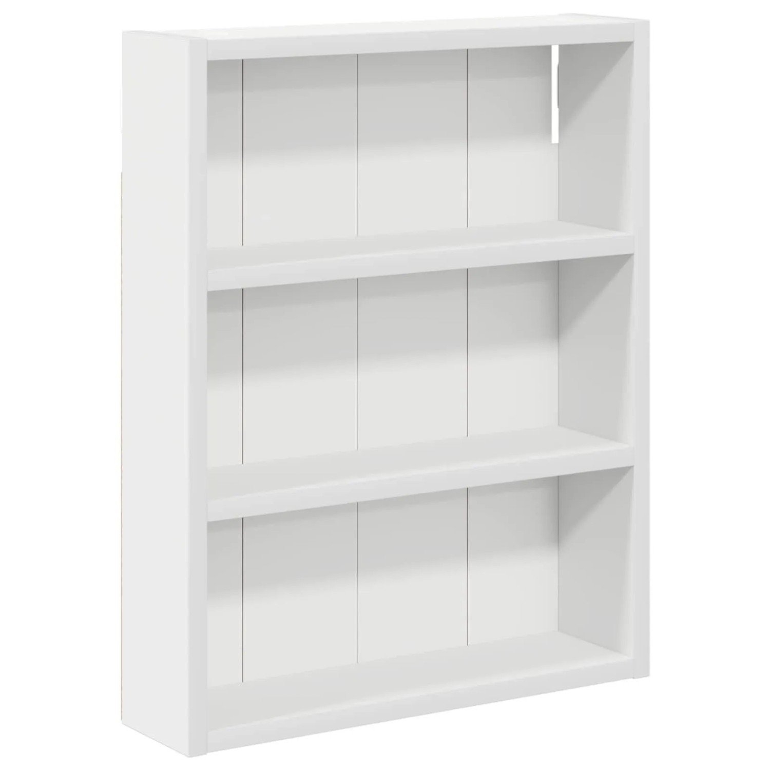 vidaXL Badezimmer-Wandschrank Weiß 40 x 10 x 50 cm Holzwerkstoff 889343