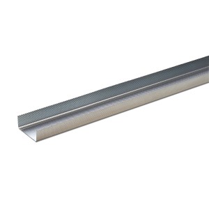 Knauf UW-Rahmenprofil, 40x100x2000 mm, für Metallständer-Trennwände.