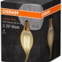 Osram E14 LED-Lampe in Kerzenform, 2,5W, warmweiß, im Karton.