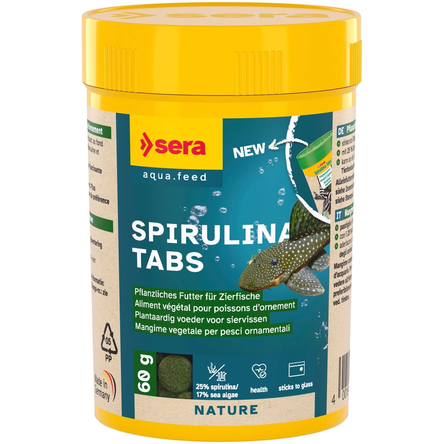 Sera Tablettenfutter Spirulina Tabs 100 ml 60 g
