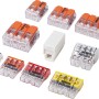 Wago Verbindungsklemmen Set L-BOXX Mini 887-960 mit verschiedenen Klemmen für Elektroinstallationen.