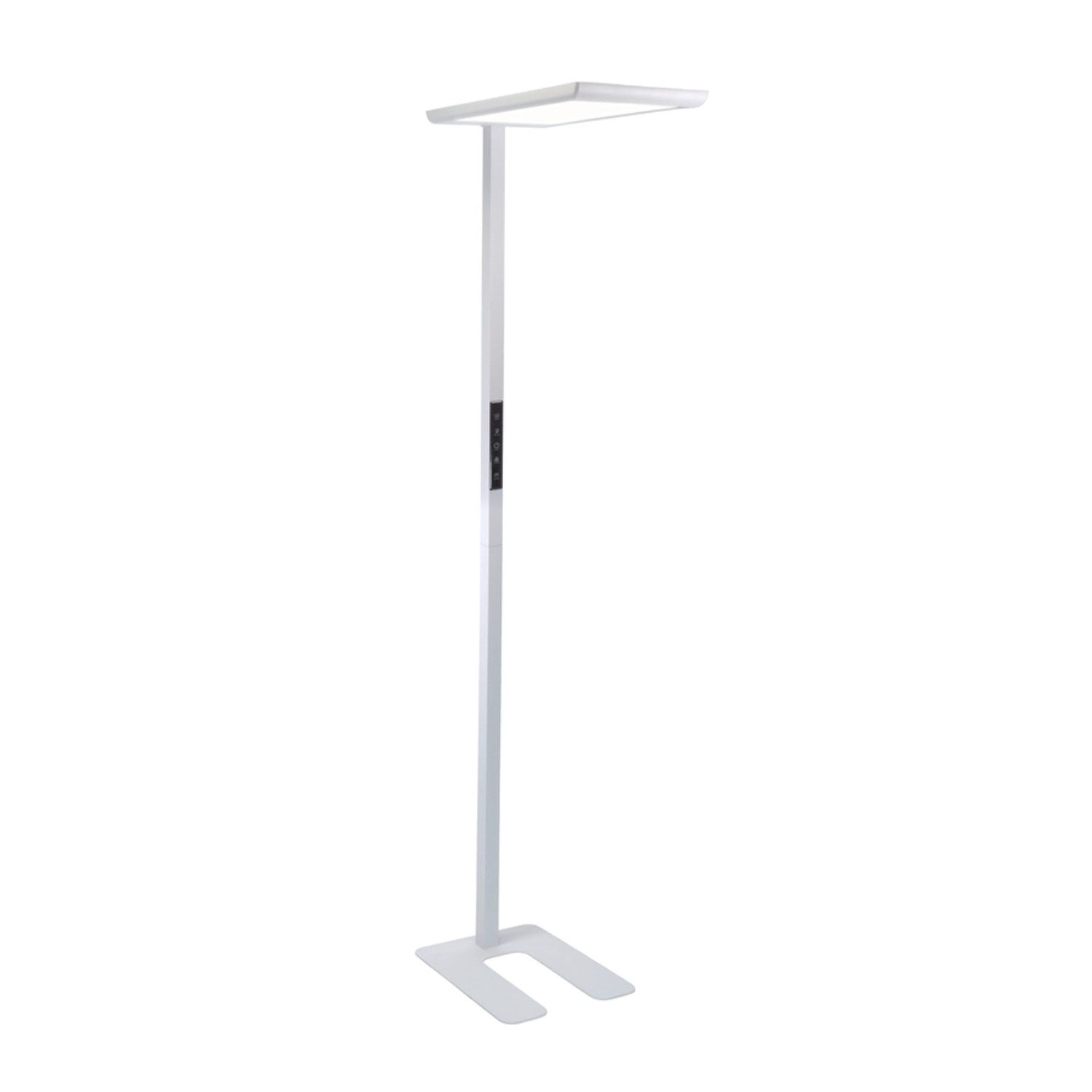LUXULA LED Stehleuchte 100W 7000lm Bürostehleuchte Up- Downlight Augenschon günstig online kaufen