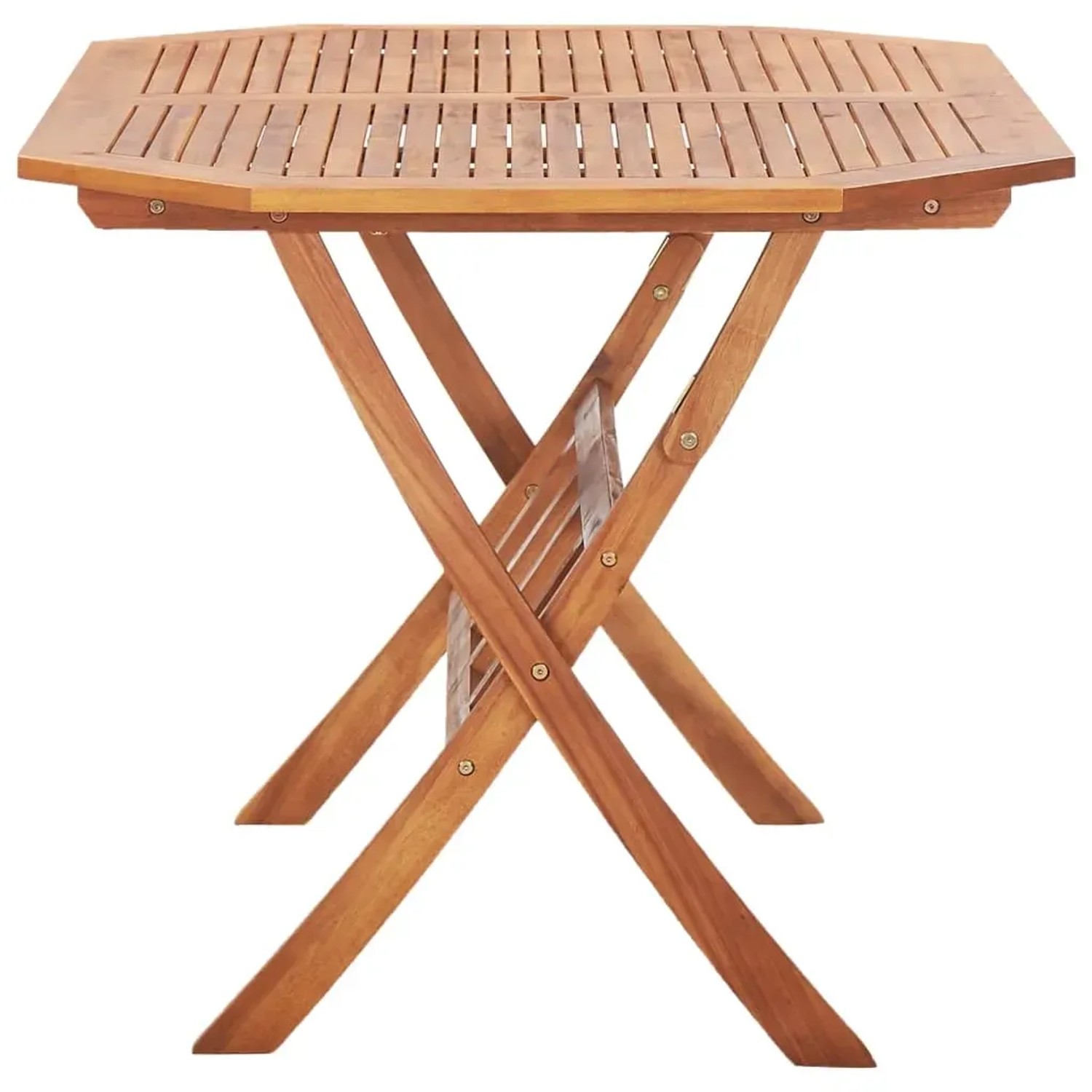 vidaXL Balkontisch klappbar 135 x 85 x 75 cm Massivholz Akazie 46657 kaufen bei OBI