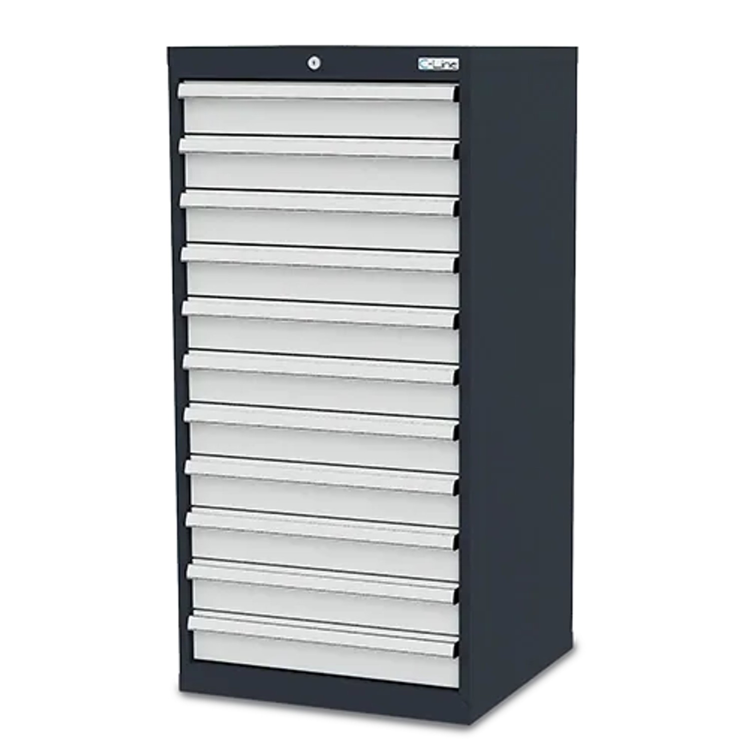 Simplaflex Schubladenschrank mit 11 Schubladen BxTxH 600 x 575 x 1220 mm