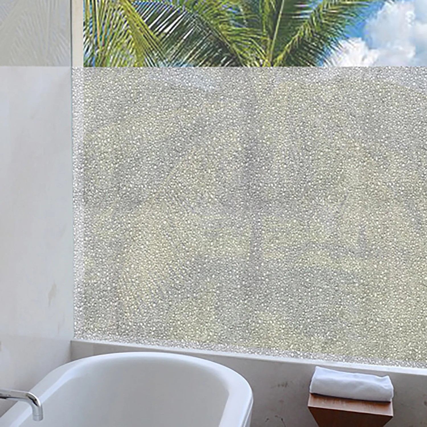 Venilia Sichtschutzfolie Fenster statisch haftend ohne Kleber 45 cm kaufen bei OBI