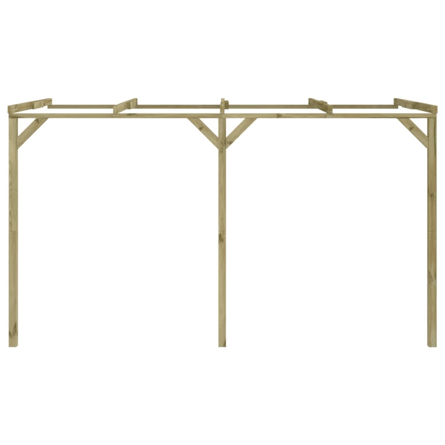 vidaXL Terrassen-Pergola 2x4x2,2 m Holz