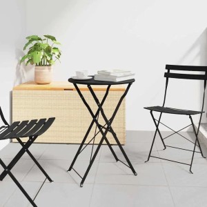 vidaXL Bistrotisch Anthrazit Ø50x71 cm Pulverbeschichteter Stahl 42002966