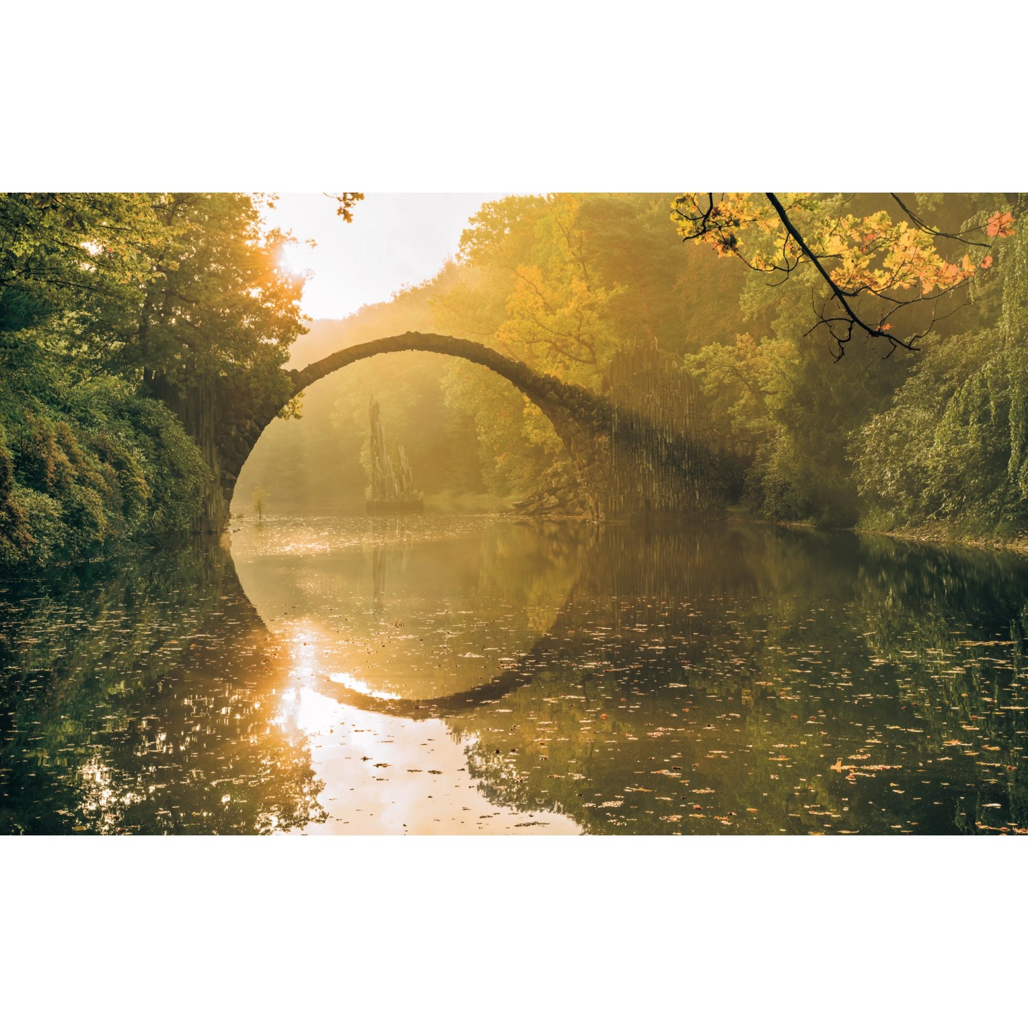 Komar Fototapete Devil's Bridge B/L: ca. 400x250 cm günstig online kaufen