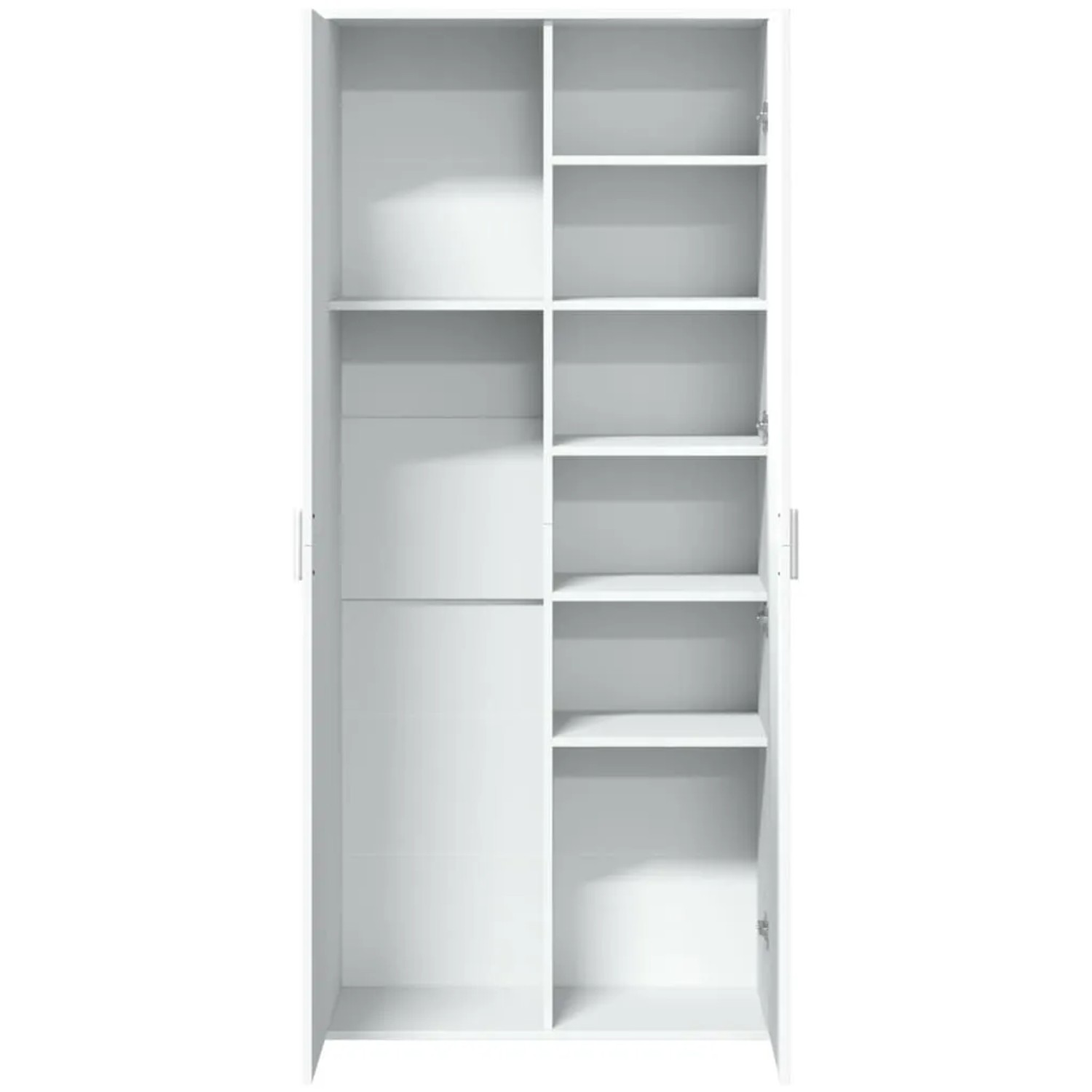 vidaXL Highboard Weiß 80x35x180 cm Holzwerkstoff 3276651_7