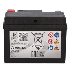 Varta MoBa Batterie 3Ah/50A Powersports Active AGM für zuverlässige Startleistung.