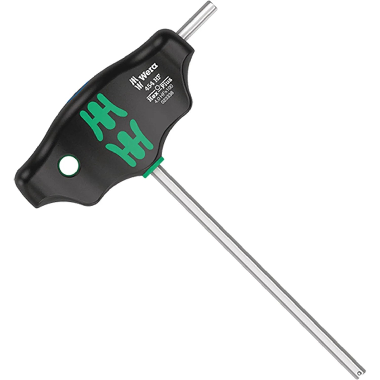 Wera 454 HF Quergriff-Sechskantschraubendreher Hex-Plus mit Haltefunktion 4x100mm