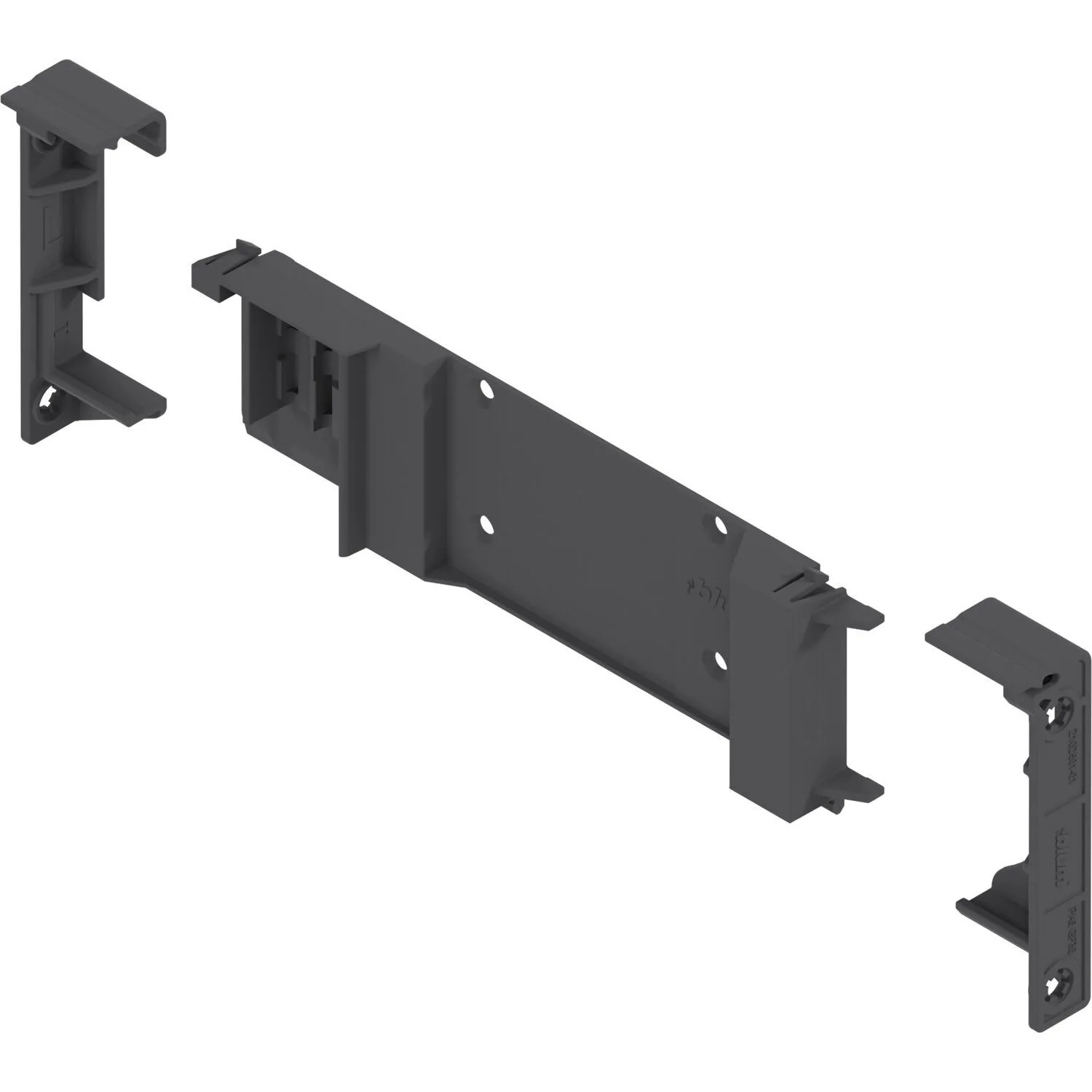 Blum Trägerprofilaufnahme Z10D5210 für Schubkastenöffnung Grau