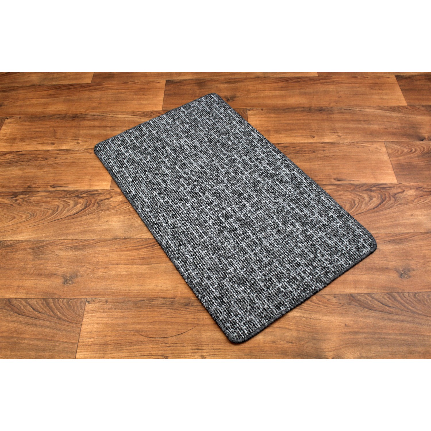 Teppich für Fußbodenheizung Polypropylen Modern Anthrazit 120 x 200 cm kaufen bei OBI