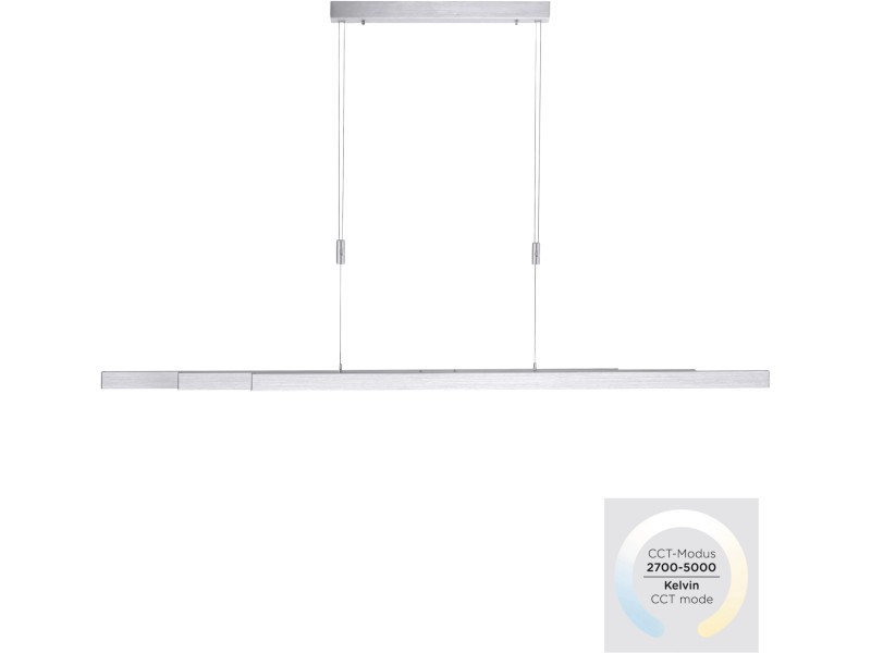 YOXANG Pendelleuchte Dimmbar – Kreativ Einstellbar, 90° Neigbar, Mit Touch-Schalter & Warmem LED-Licht